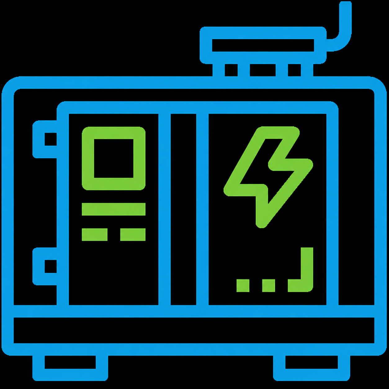 Resilient UPS power icon